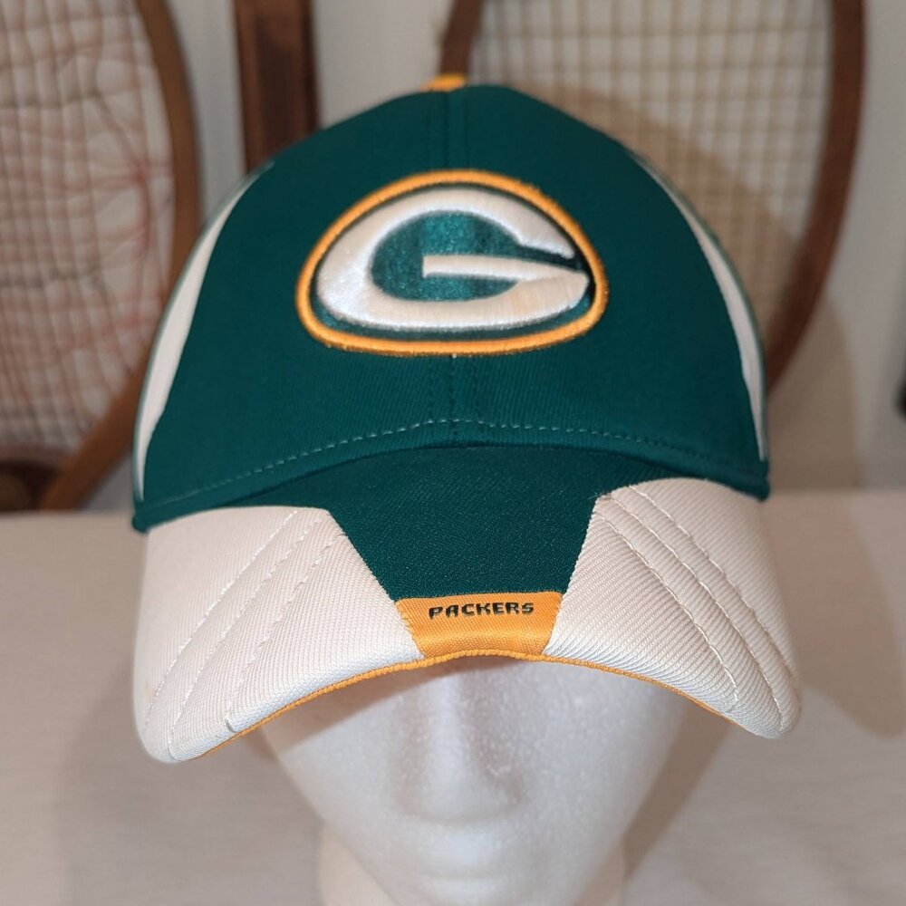Reebok Green Bay Packers On-Field Ball Cap, Men's L/XL
